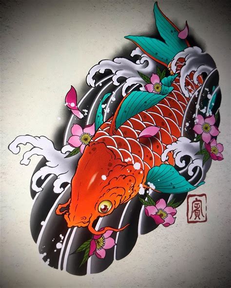 鯉魚刺青|Tattoo Appreciation: Traditional Carp｜刺青賞析：傳統鯉